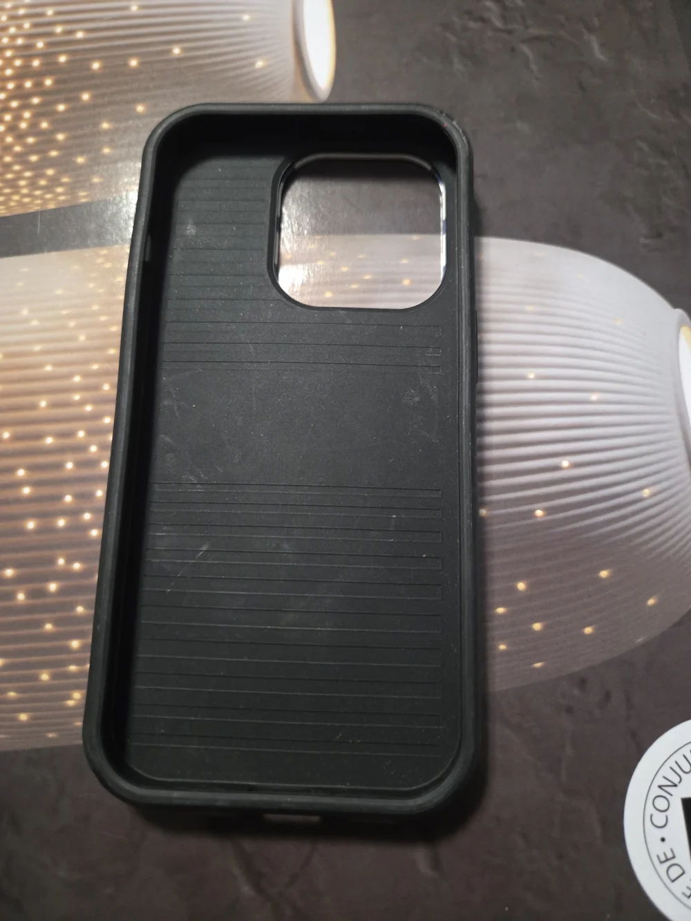 Black and White Striped Case for iPhone 14 Pro